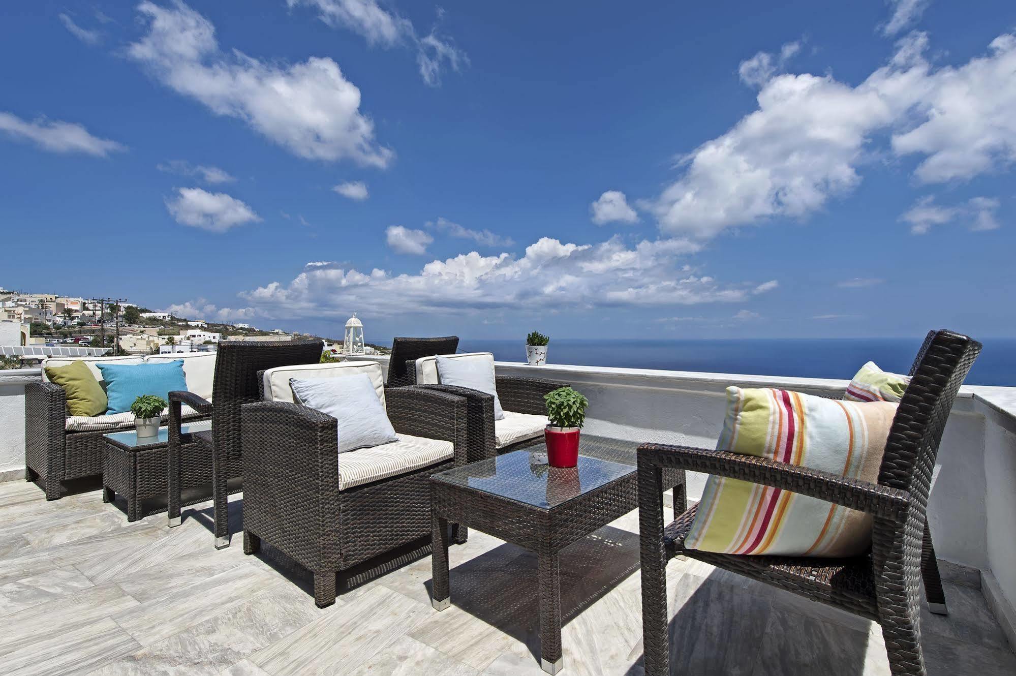 Afrodete Hotel Firostefani Bagian luar foto