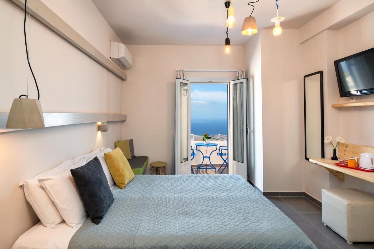 Afrodete Hotel Firostefani Bagian luar foto